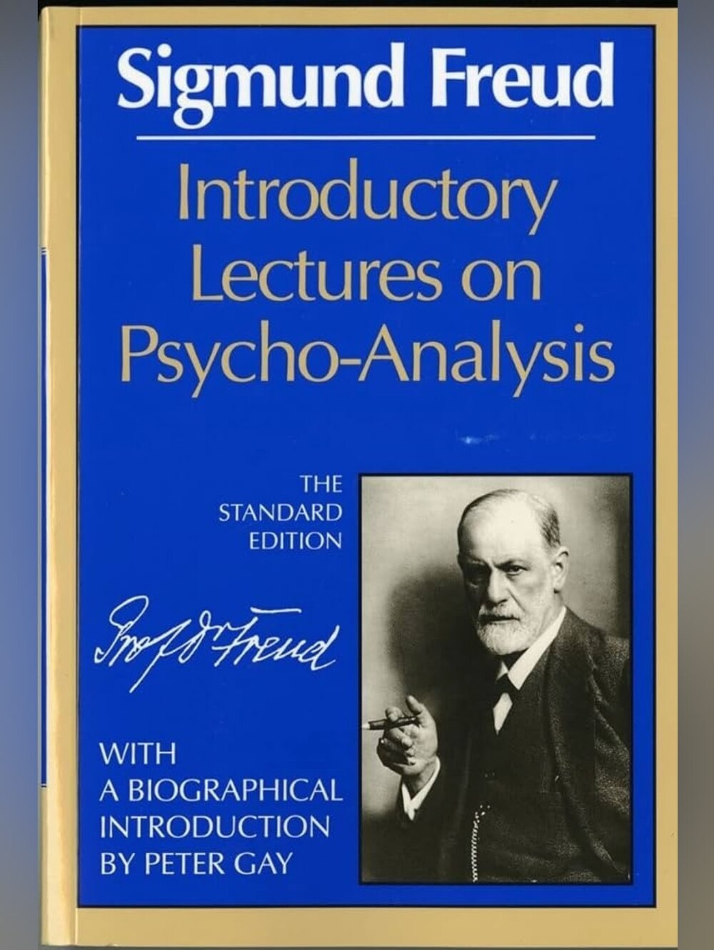 Sigmund Freud Introductory Lectures on Psycho-Analysis — Blue Cover